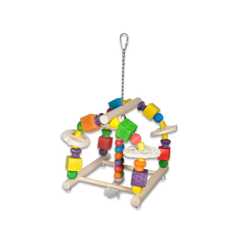 Jouet oiseau Work out fun multicolore 36cm