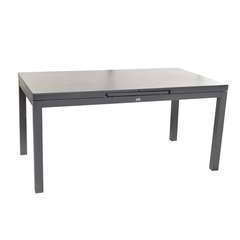 Table olivia 160/210x90cm coloris gris