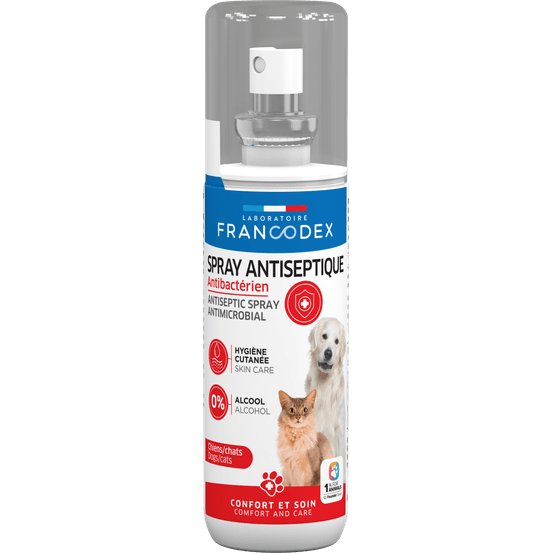 Spray antiseptique pour chien et chat 100ml