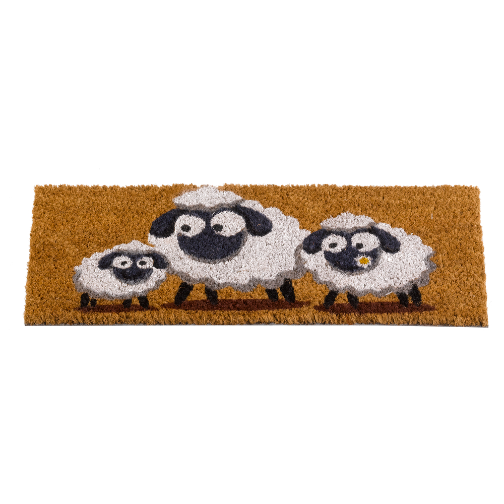 Paillasson Moutons 23x53cm