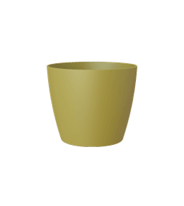 Cache-pot d'intérieur San Remo en plastique vert avocat Ø6cm