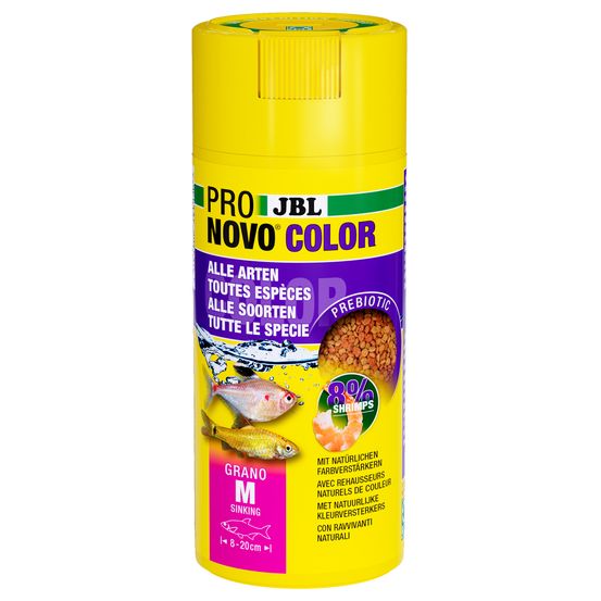 Pronovo Color Grano M, aliment pour poissons d'aquarium - 250ml