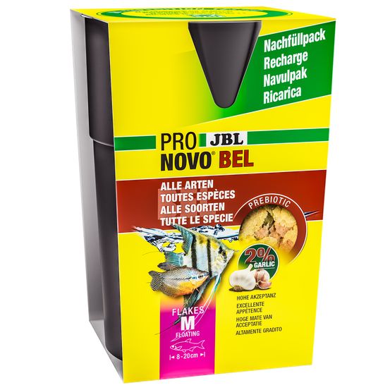 Pronovo Bel Flakes M, aliment en flocons pour poissons - 750ml