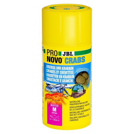 Pronovo Crabs Wafer M, aliment pour crabes et crevettes - 100ml