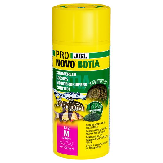 Pronovo Botia Tab M, comprimés pour loches et poissons de fond - 250ml