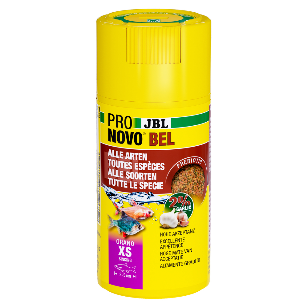 Aliment Pronovo Bel Grano pour poissons d'aquarium XS 100ml
