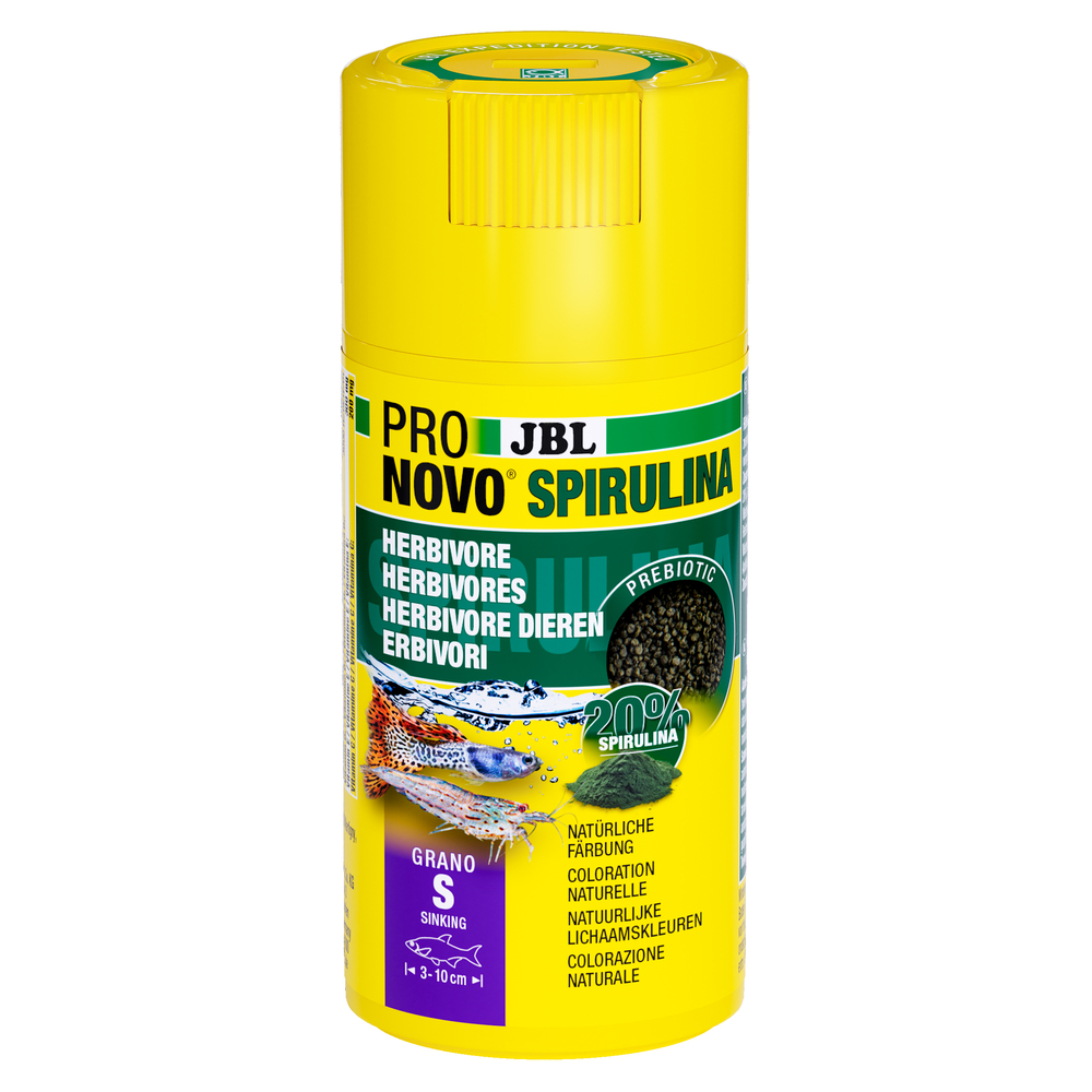 Aliment Pronovo Spirulina Grano Herbivores S 100ml