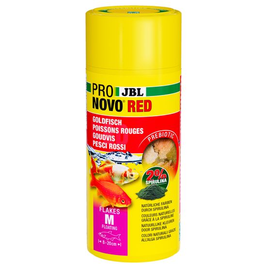 Pronovo Red Flakes M, aliment pour poissons rouges -250ml