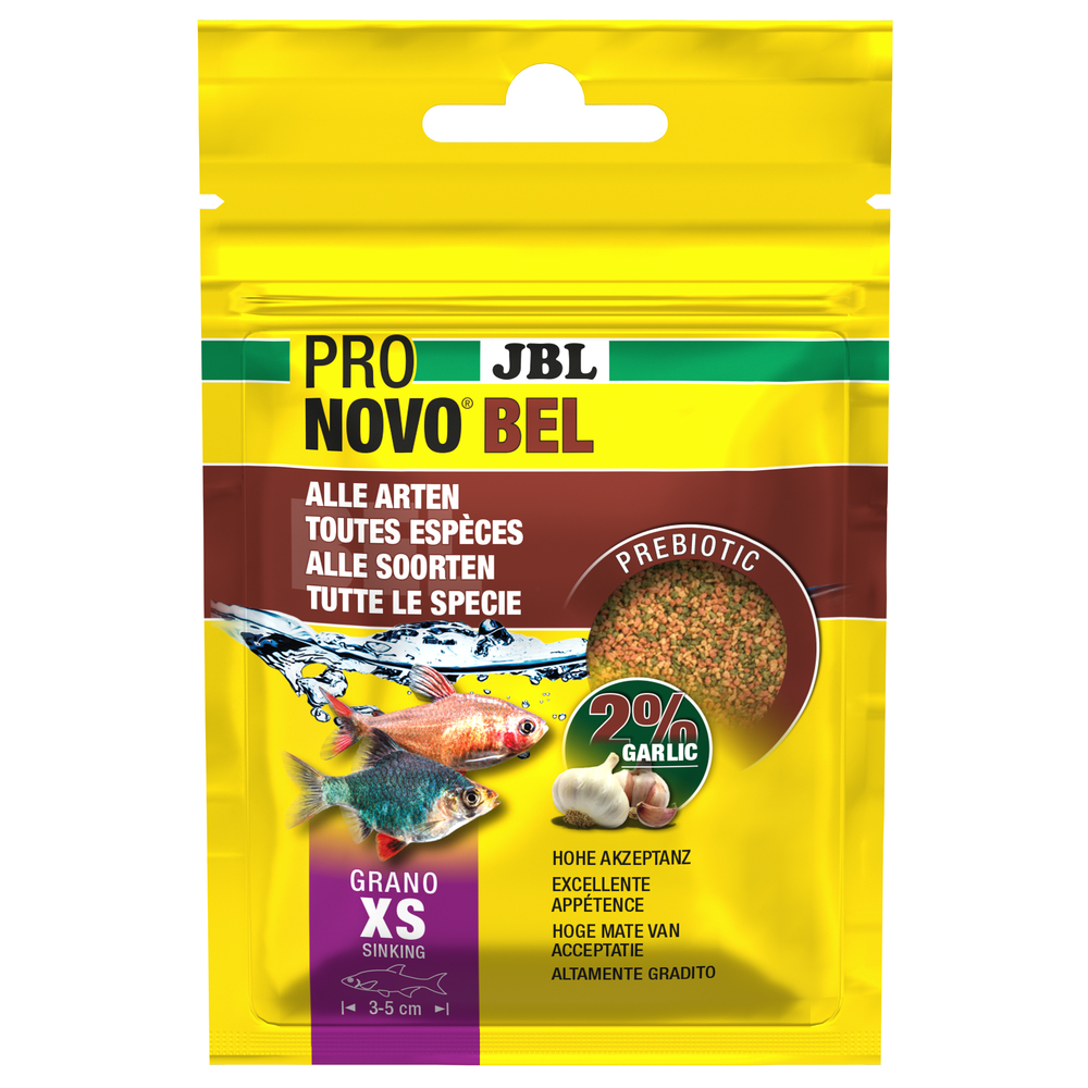 Aliment Pronovo Bel pour poissons d'aquarium grano XS 20ml