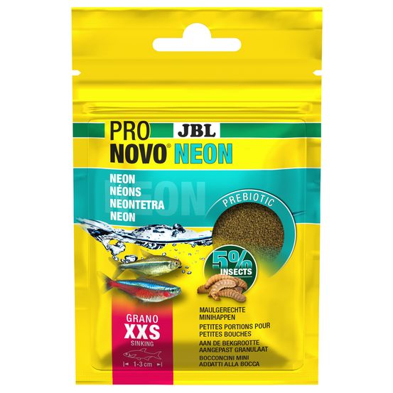 Pronovo Neon Grano XXS, aliment pour poissons d'aquarium - 20ml