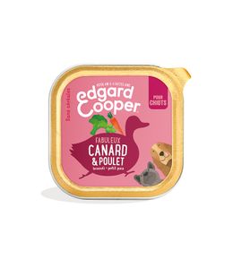 Patée canard & poulet pour chiot 300g