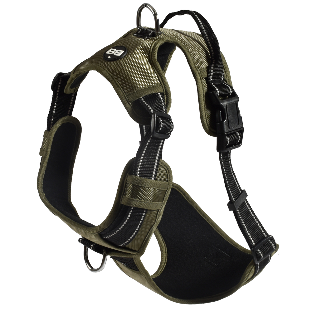 Harnais pour chien, Rando Walk, coloris kaki - taille XS