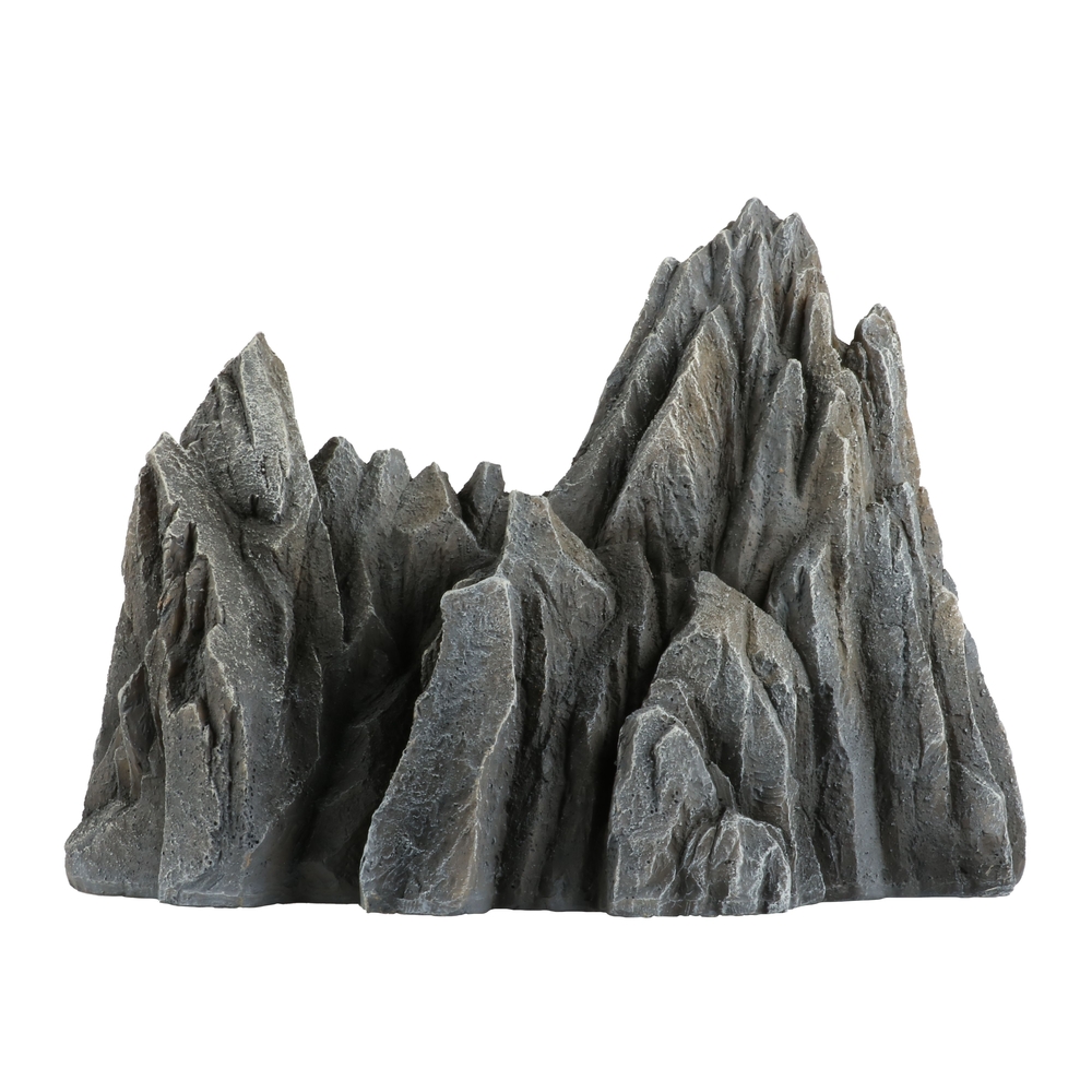 Rocher de Patagonie Décor d'aquarium Anthracite L - 27x15x20cm