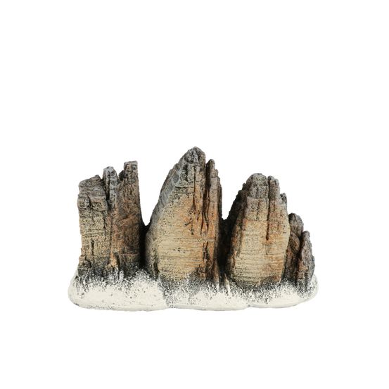 Rocher des Dolomites S, décor d'aquarium multicolore - L.16cm