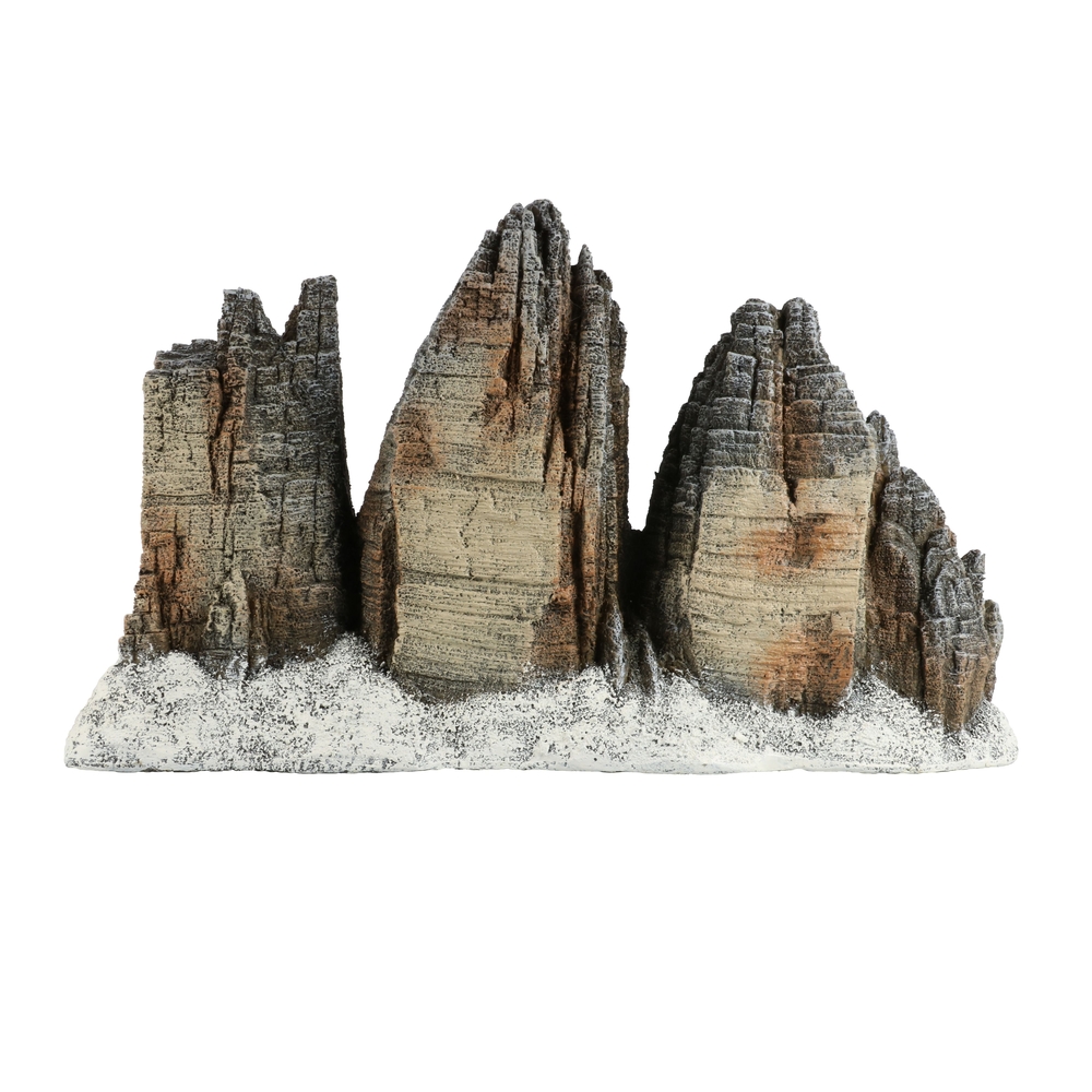 Rocher des Dolomites Décor d'aquarium multicolore L - 34x12x20cm