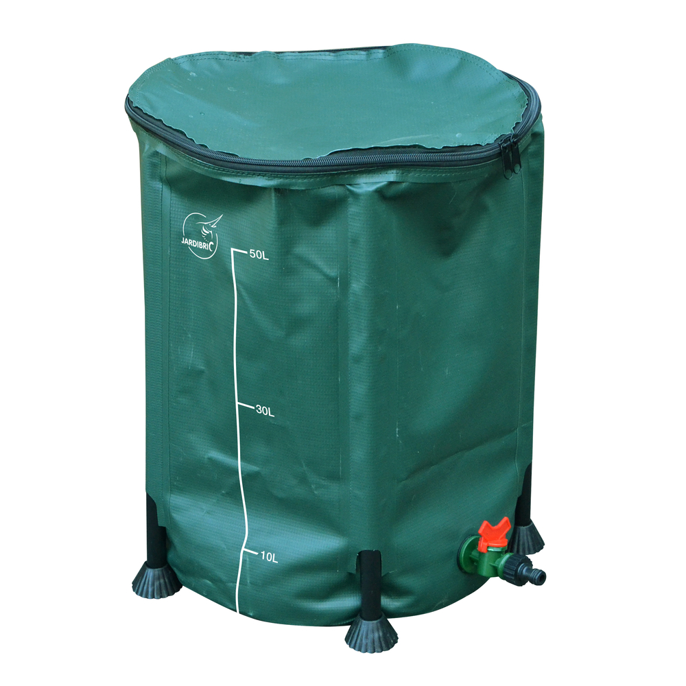 Réserve d’eau démontable 50L, pour système d'arrosage goutte à goutte
