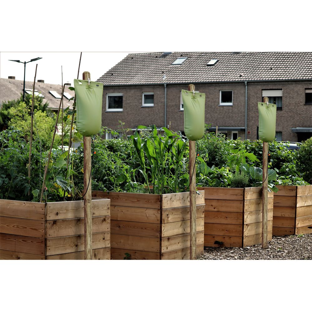 Jardibric Kit Arrosage Goutte-à-Goutte 25 M + Programmateur Sans Pression – 50 Goutteurs Pour Jardin & Terrasse