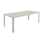 Table Oléron gris argile XL 205x100cm