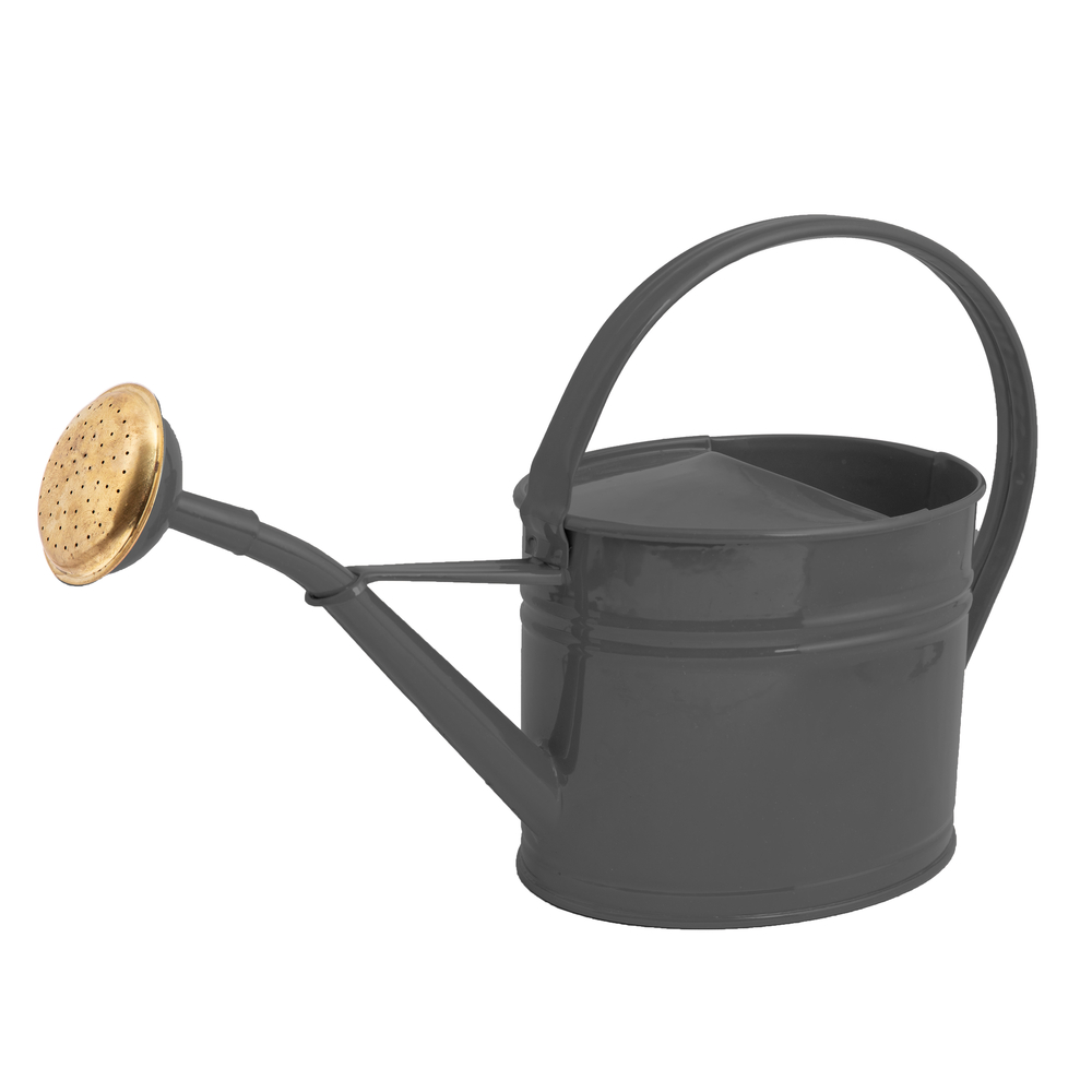 Arrossoir 1,75 L gris anthracite acier galvanisé