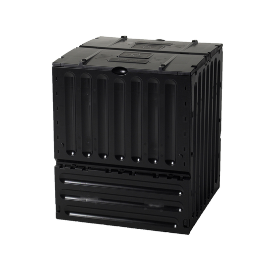 Composteur : noir, 400l, 70x70xh.83cm