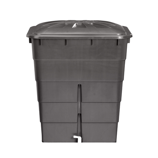 Cuve à eau rectangulaire : graphite 300L