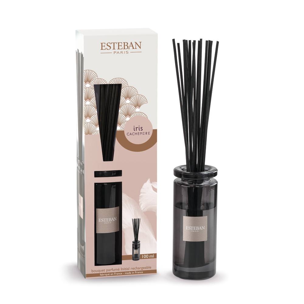 Bouquet parfumé et sa recharge Iris - 100 ml