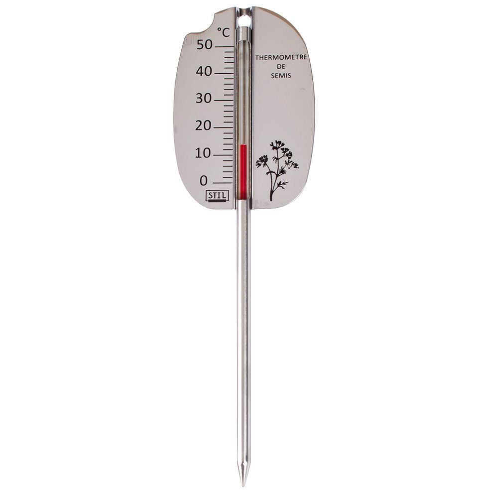 Thermomètre de sol pour semis
