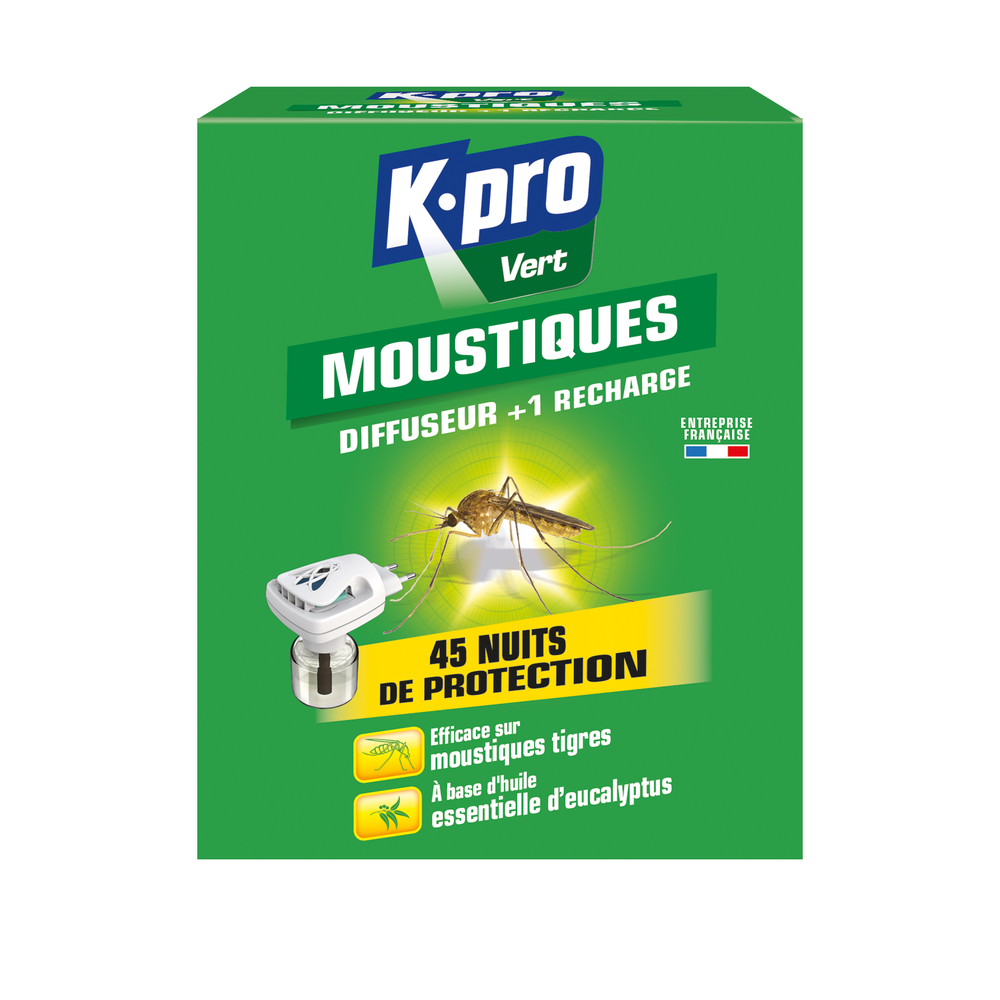 Diffuseur électrique et recharge moustique