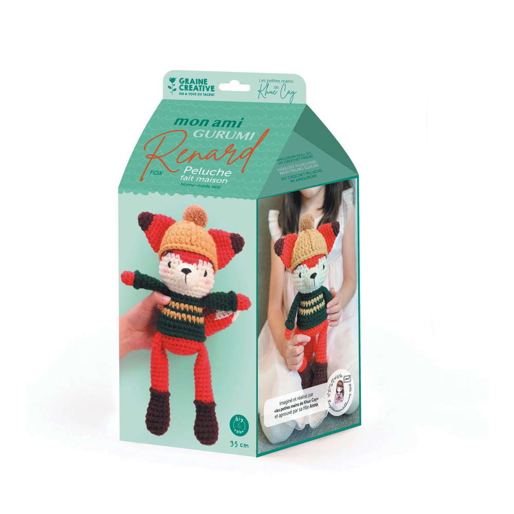 Kit mon ami Gurumi renard