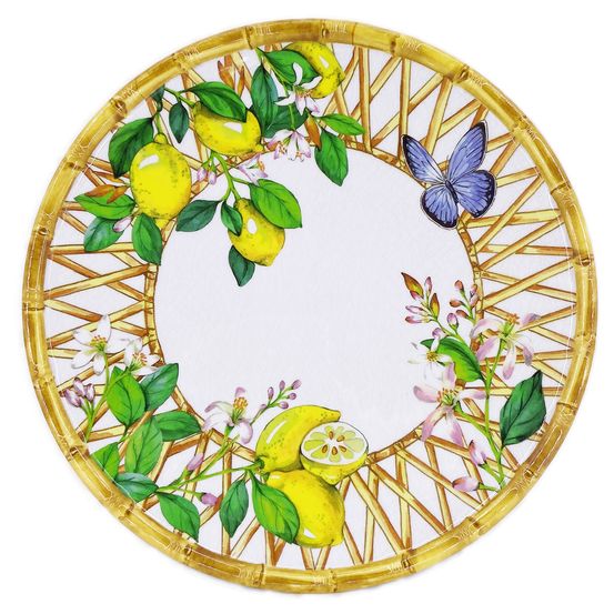 Assiette Capri, grand modèle