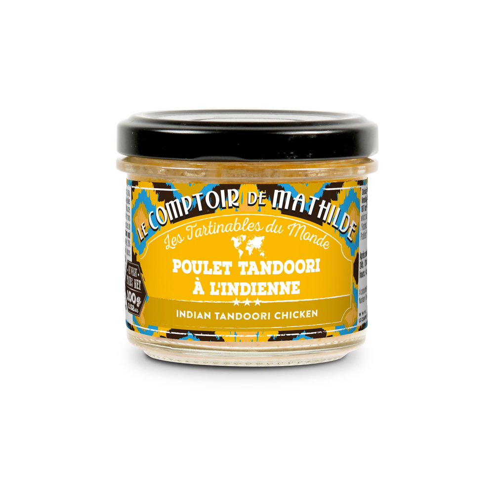 Poulet tandoori à l'indienne 100g