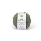 Fil Eco Vita coton recyclé vert pour aiguilles/crochet 4-5 mm - 100 g