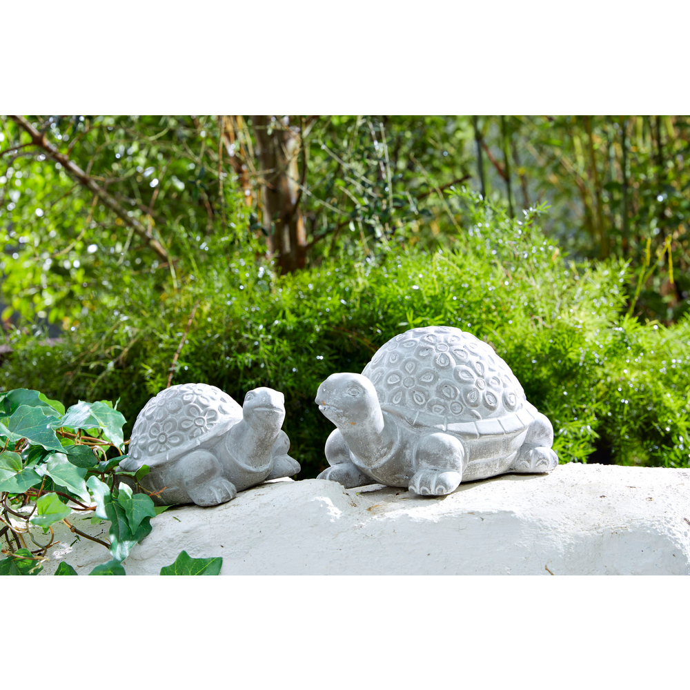 Statue tortue en pierre - L.20xl.14xH.10,5cm