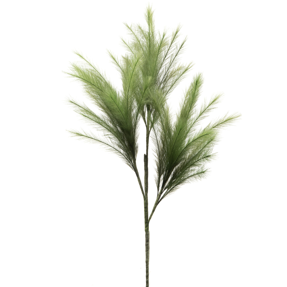 Tige fleur artificielle Nora, coloris kaki - H.137cm