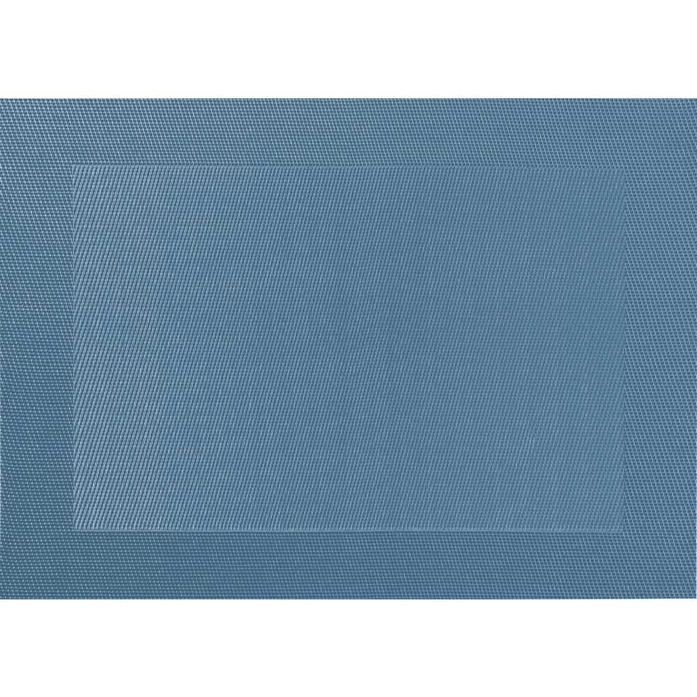 Set de table rectangulaire, coloris bluestone - 46x33cm