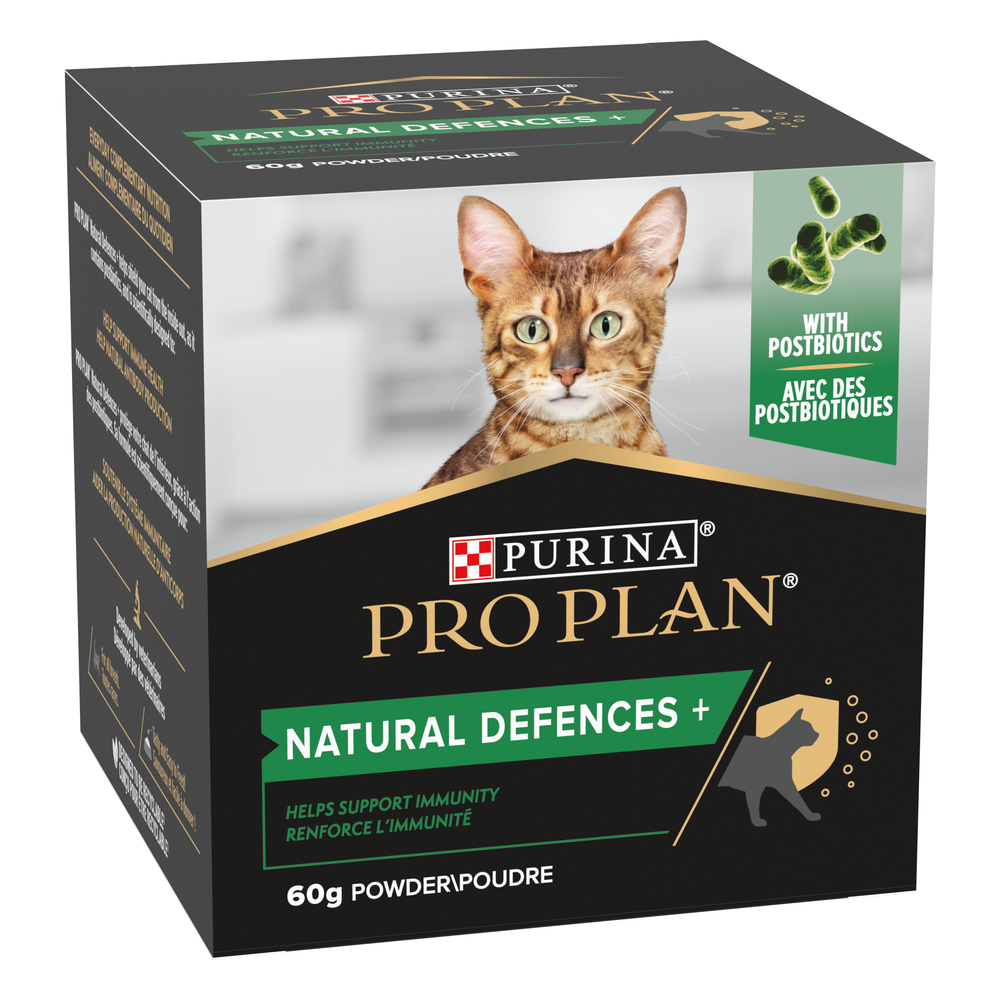 Pro Plan Natural Defences+ pour chat 60g