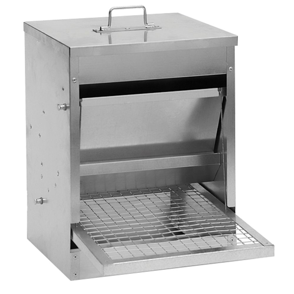 Nourisseur trémie à palette galvanisé 10kg
