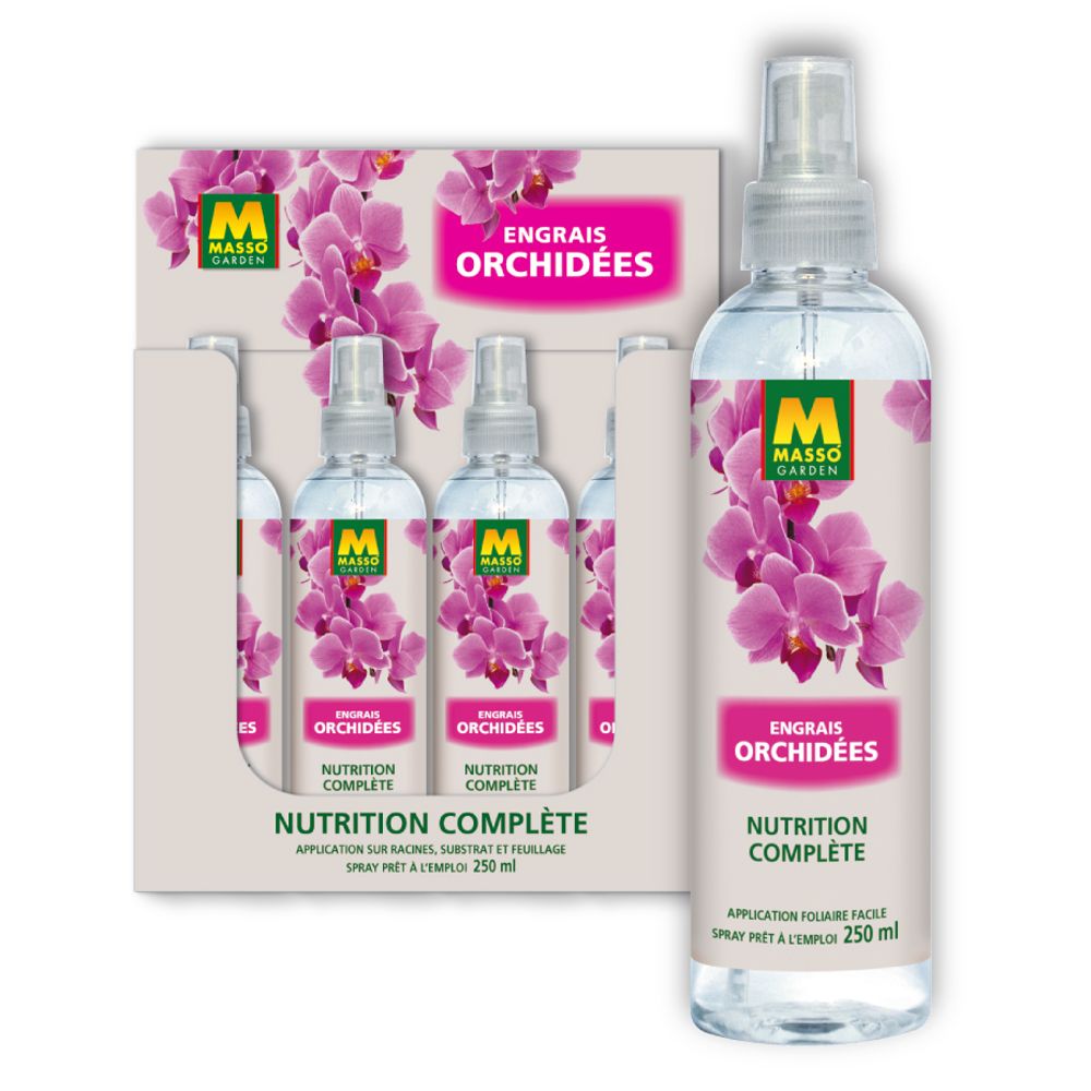Spray Vital Garten Lux Pour Orchidées - 16 Oligo-éléments, 300ml Prêt à L'Emploi, Bio Et Réutilisable