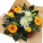 Bouquet de fleurs ‘’Florelites’’ jaune 18 tiges