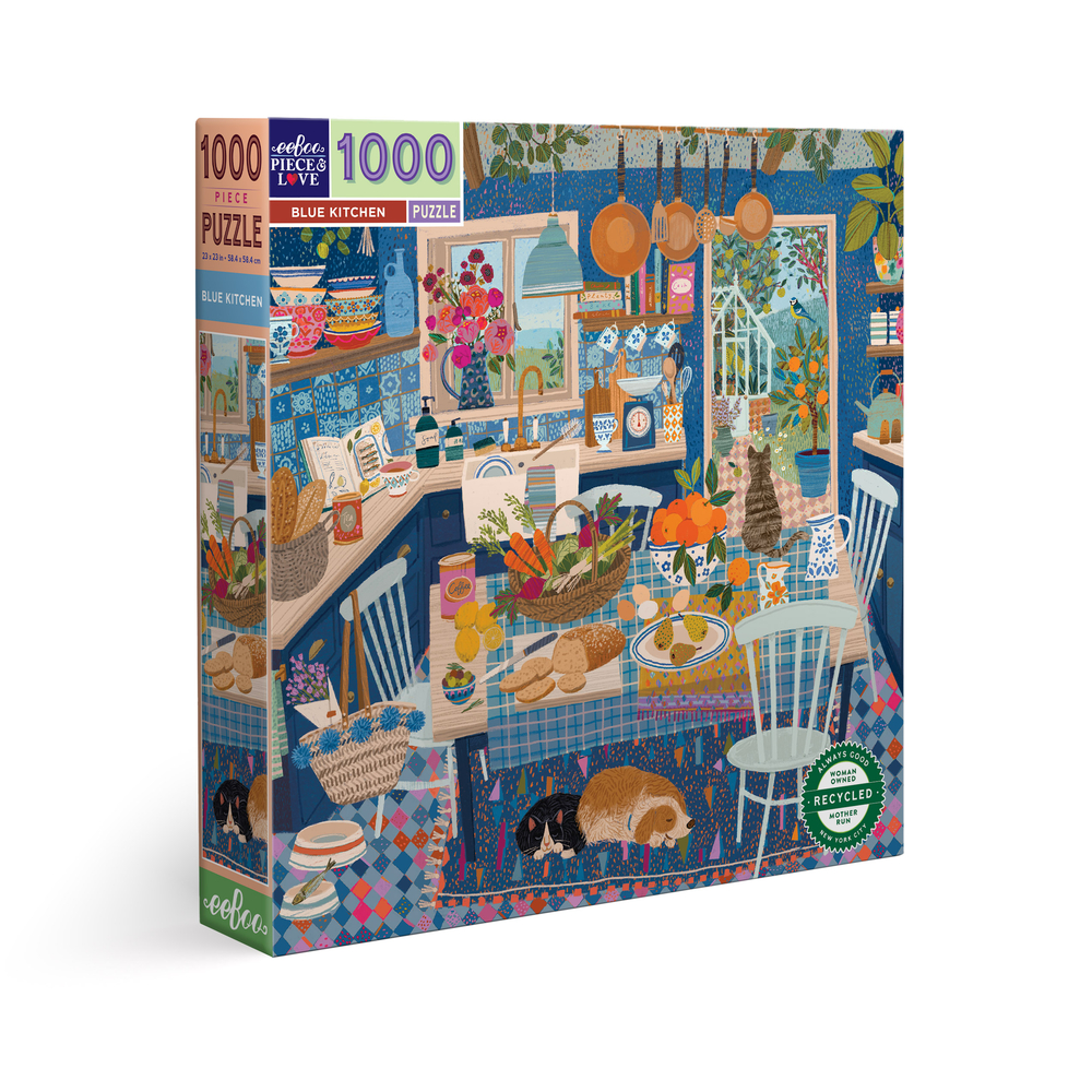 Puzzle Blue kitchen 1000 pièces