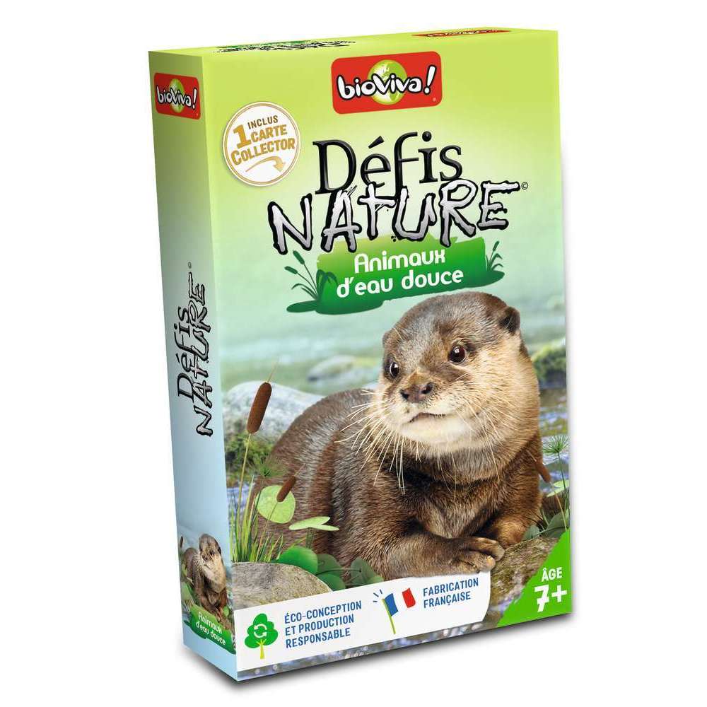 Défis nature animaux - animaux d'eau douce