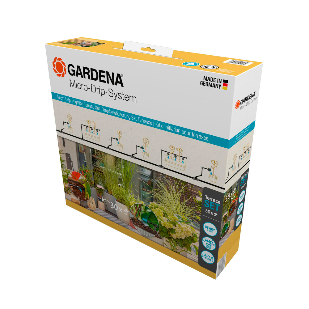 Kit d'initiation pour terrasse jusqu'à 30 plantes