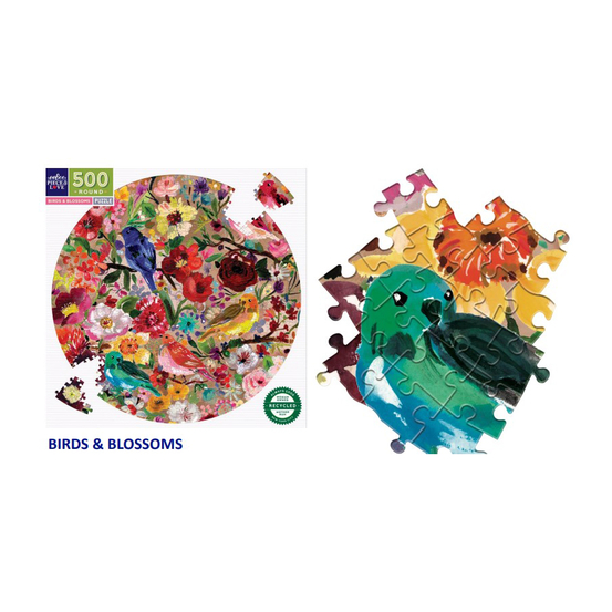 Puzzle 500 pièces Birds Blossom