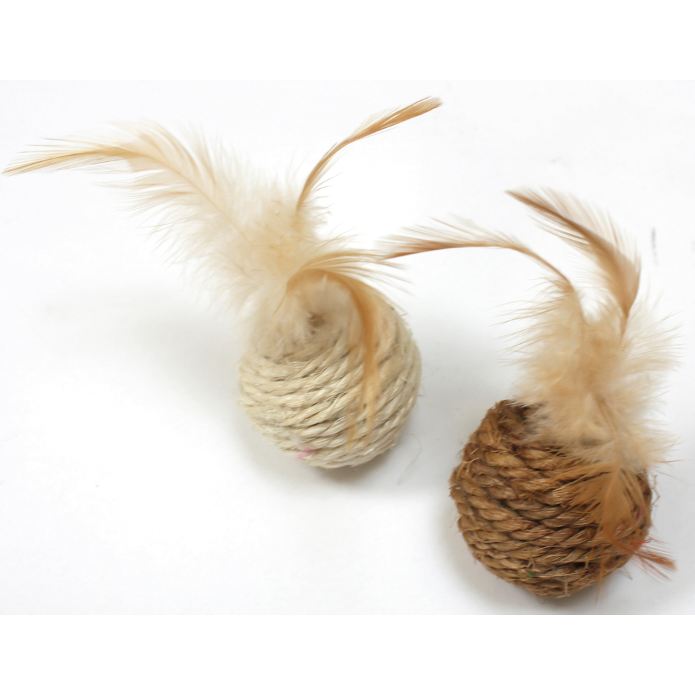 Jouet pour chat balle plume Refill 