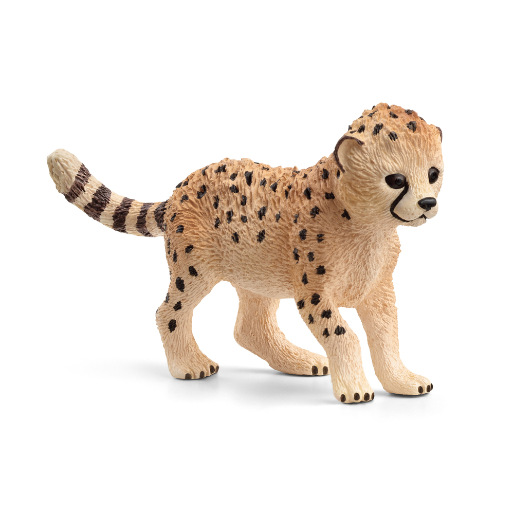 Figurine Bébé guépard 6,3x1,7x3,9 cm