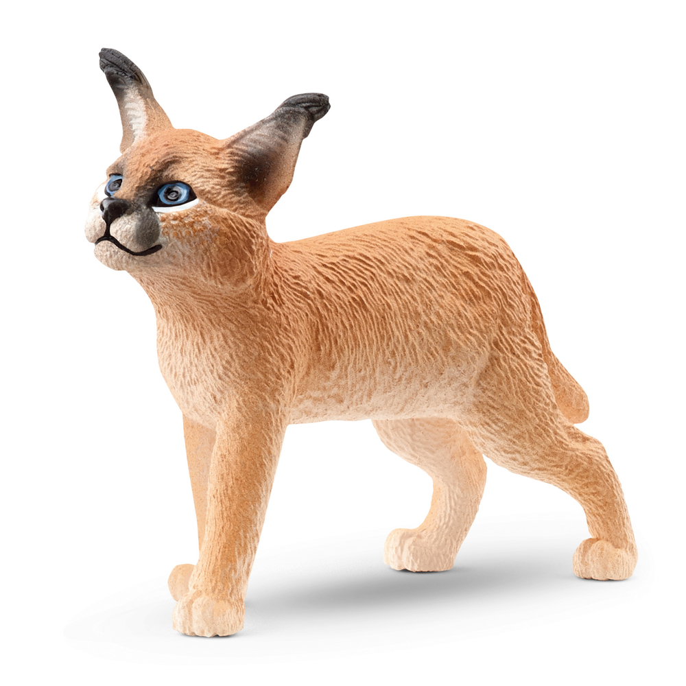 Figurine Jeune caracal 5,5x1,8x4,5 cm