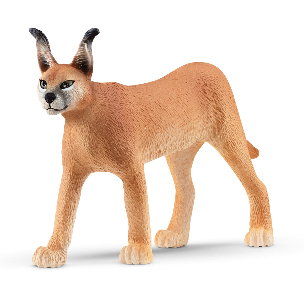 Figurine Femelle caracal 11x2,5x6 cm