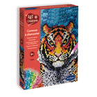 Kit d'art créatif DIY : Canevas à diamanter Tigre