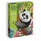 Kit d'art créatif DIY : Canevas à diamanter Panda