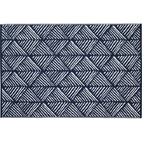 Tapis rectangulaire Jacquard LOUXOR réversible 90x150cm